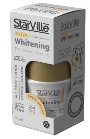 ستارفيل رول اون سويت فانيليا اصفر 60مل