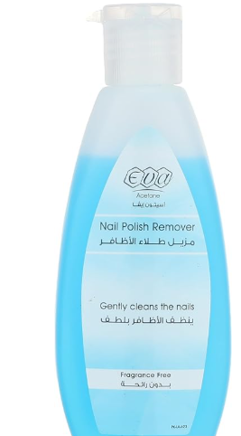 ايفا اسيتون ازرق 100 مل
