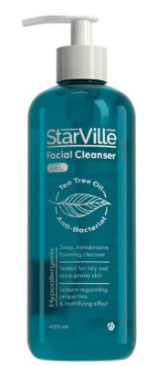 ستارفيل غسول جل 400 مل للبشره الدهنيه والمختلطه بخاخ 