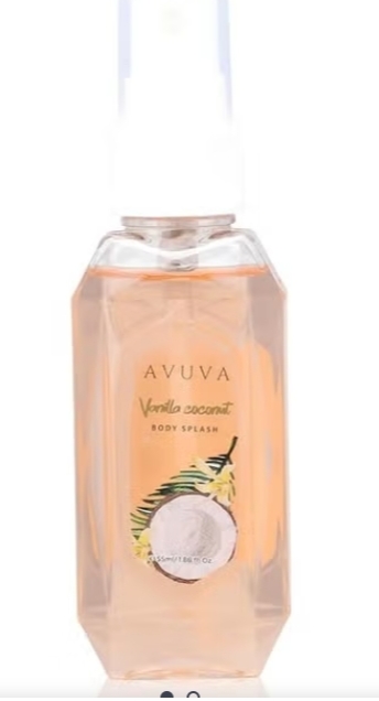 افوفا بودى سبلاش مينى 55 مل فانيليا وجوز هند  