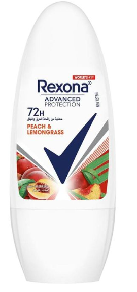 ريكسونا رول اون حريمي بالخوخ والليمون سبارك 50مل