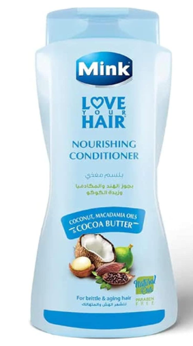 مينك بلسم لجوز الهند والمكاديميا وزبدة الكاكاو 700مل