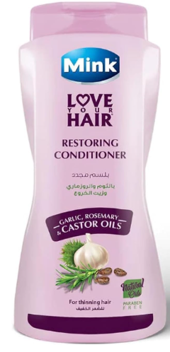 مينك بلسم بخلاصة الثوم و زيت الروزماري 700مل