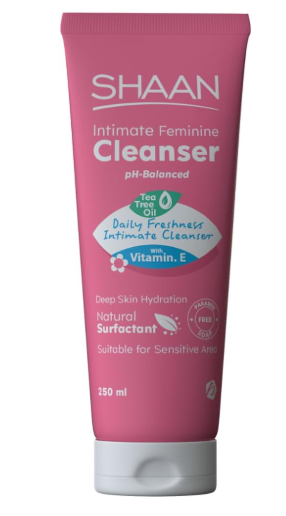 شان غسول مرطب لمناطق الحساسة 250مل