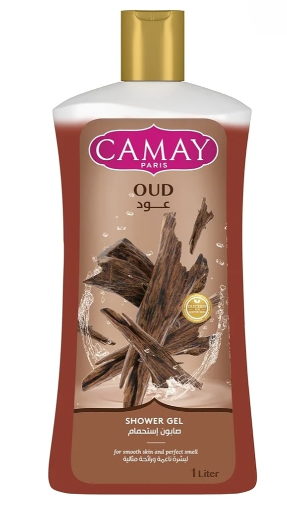 كامى شاور 1لتر عود خصم مستهلك