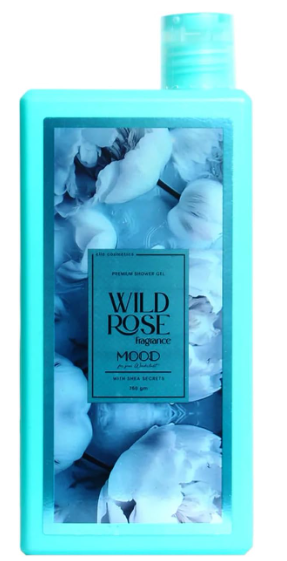 مود شاور 750 مل  ويلد روز لبني