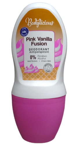 بادي ليشيوس رول اون بينك فانيلا فاشون 50 مل