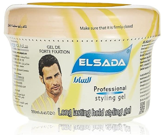 السادا جيل شعر مستورد 250 مل اصفر