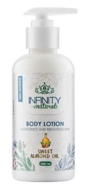 اينفينيتى ناتشورال بودي لوشن بزيت اللوز الحلو 250 مل 