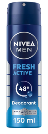 نيفيا اسبراى رجالي فريش اكتف 150 مل 