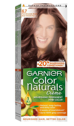 غارنييه صبغة بنى شيكولاته  6.7 خصم مستهلك