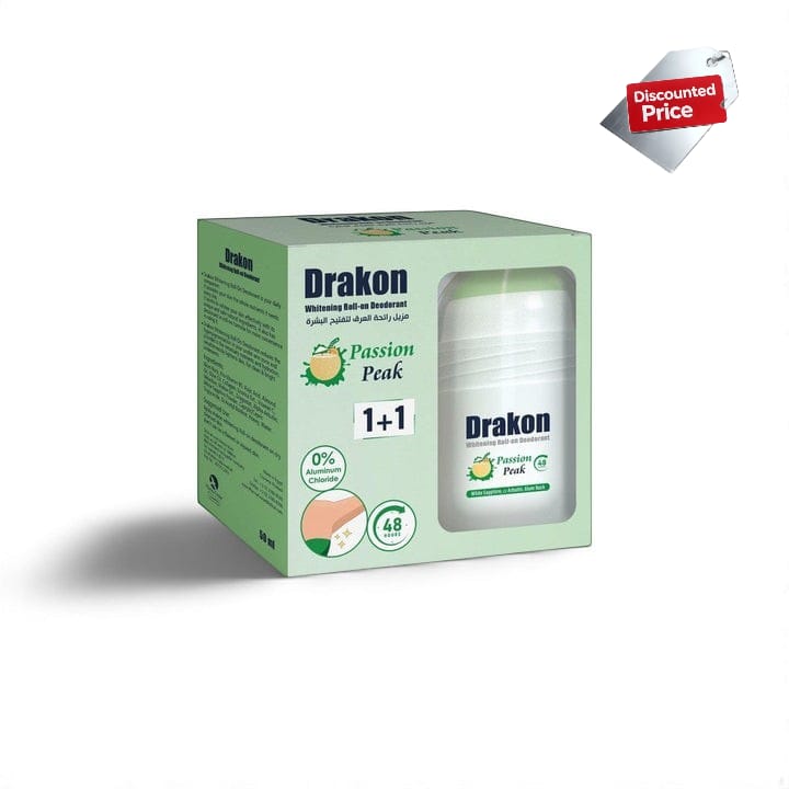 دراكون رول اون لتفتيح البشرة50 مل سي بلص +باشن بيك (1+1) 