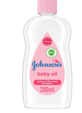 [1008] جونسون زيت اطفال بمبى 200 مل 