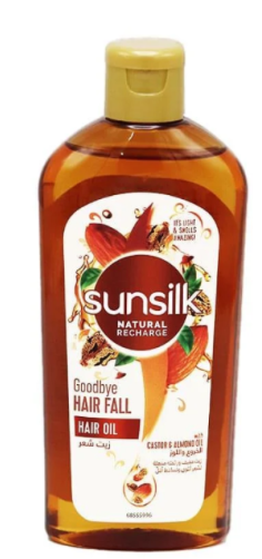 [2034] صن سيلك زيت شعر بالخروع والوز