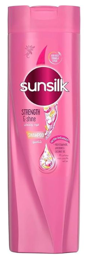 [2440] صن سيلك شامبو 190 مل قوه ولمعان بمبى 