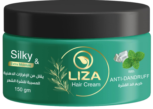 [2730] ليزا كريم شعر نعناع ضد القشره 150 جم 