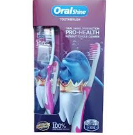 [2773] اورال شاين فرشة اسنان بغطا بالدستة اطفال