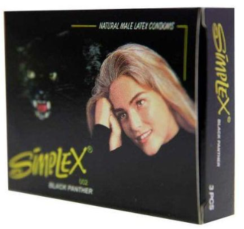 [2805] سيمبيلكس عازل طبى 1ق اسود