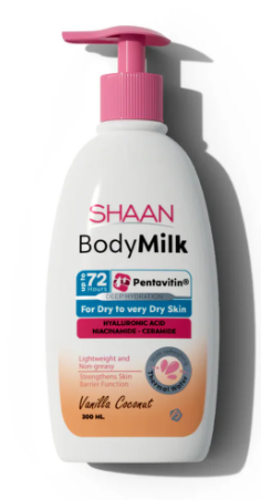 [3339] شان بدي ميلك لوشن مرطب جوز هند 300مل بخاخ