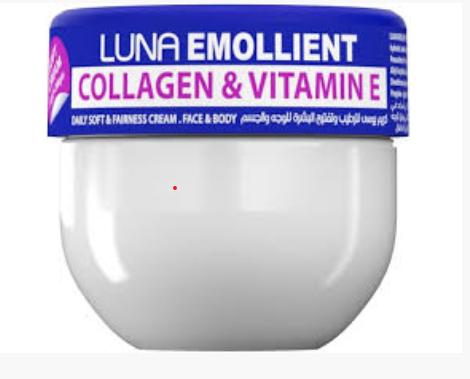 [3651] كريم لونا لليد والجسم بالكولاجين وفيتامين اي 20 جم