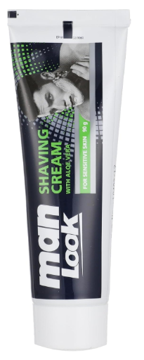 [3776] ايفا مان لوك كريم حلاقة بالصبار 90 جم 3ج