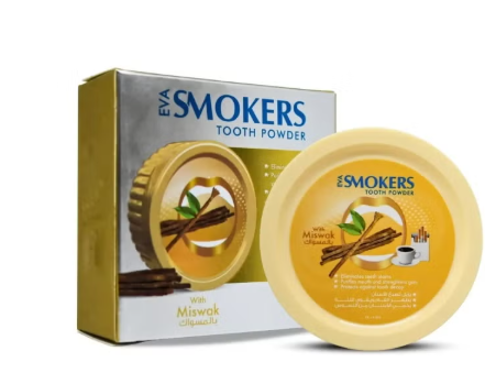 [50] ايفا سموكرز بودرة اسنان مسواك 40جم