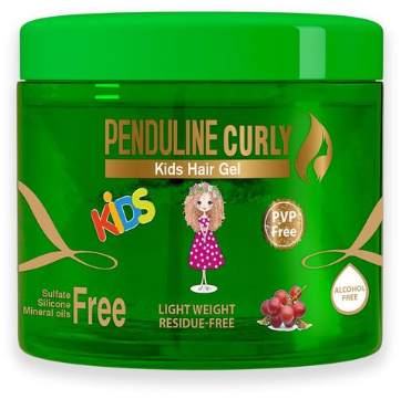بيندولين جل اخضر للشعر الكيرلي للاطفال 250 مل