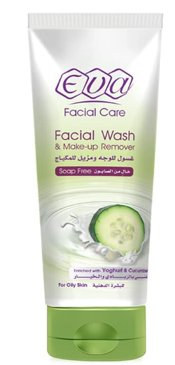 [153] ايفا غسول للوجة زبادي وخيار 150مل