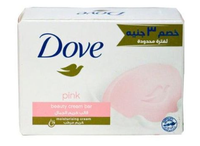 [214] دوف صابون لبشرة ناعمة بينك 90جم 3ج خصم
