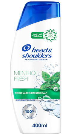 [542] هيد شامبو النعناع المنعش 400 مل